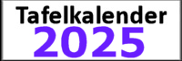 Tafelkalender 2025