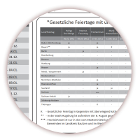 Rainbow Wandkalender DIN A2 2027