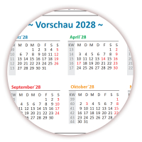 Rainbow Wandkalender DIN A1 2027 - gerollt