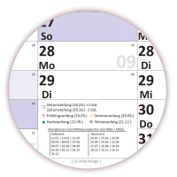XXL Wandkalender Special A0 2027 + 2028 (1200x800mm) nass abwischbar