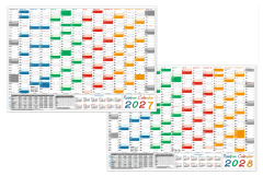 XXL Rainbow Wandkalender DIN A0 2027 + 2028