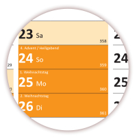 XXL Rainbow Wandkalender DIN A0 2027 + 2028