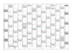 XXL Wandkalender DIN A0 2027 (grau2)