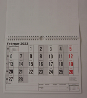Monatsterminkalender 2023 DIN A4 quer