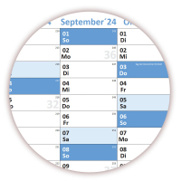 XL Schuljahreskalender 2022/2023 DIN A1