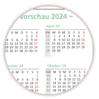 XXL Green Wandkalender DIN A0 2023