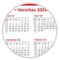 XXL Classic-1 Wandkalender DIN A0 2023 - Rot