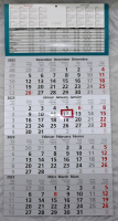 Viermonatskalender 2023