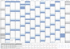 DIN A1 Wandkalender