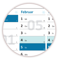 Rainbow Wandkalender DIN A1 2023 - Classic-1 gefaltet