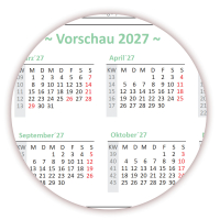 Green Wandkalender DIN A2 2026 - Classic1 gefaltet
