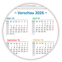 Rainbow Wandkalender DIN A1 2025 - gerollt