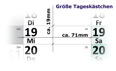 XXXL Wandkalender DIN B0 2027