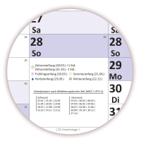 XXL Wandkalender Special A0 2026 + 2027 (1200x800mm) nass abwischbar