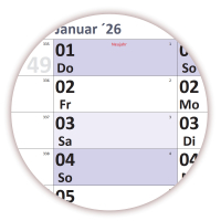 XXL Wandkalender Special A0 (1200x800mm) 2026 nass abwischbar