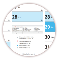 XXL Rainbow Premium Classic2 Wandkalender 2026 DIN A0 ( 841 x 1189 mm )