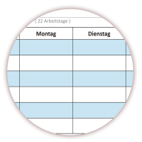 Wandkalender DIN B1 2027 nass abwischbar