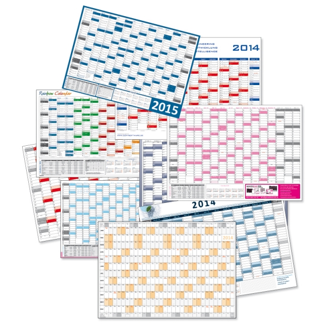 Wandkalnder günstig drucken im DIN A2 Format - Wandkalender Shop