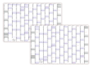 XXL Wandkalender Special A0 2026 + 2027 (1200x800mm) nass abwischbar