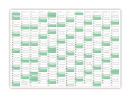 Wandkalender DIN A3 2027 - Grn