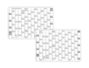 Wandkalender DIN A1 2026 + 2027 (grau2)