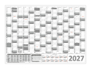XXL Classic-1 Wandkalender DIN A0 2027 - Grau