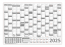 XXL Classic-1 Wandkalender DIN A0 2025 - Grau