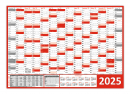 XXL Classic-1 Wandkalender DIN A0 2025 - Rot