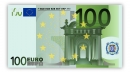 Poster 100 Euro Note