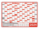 XXL Classic-1 Wandkalender DIN A0 2024 - Rot