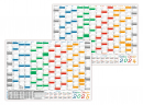 Rainbow Wandkalender DIN A2 2024 + 2025